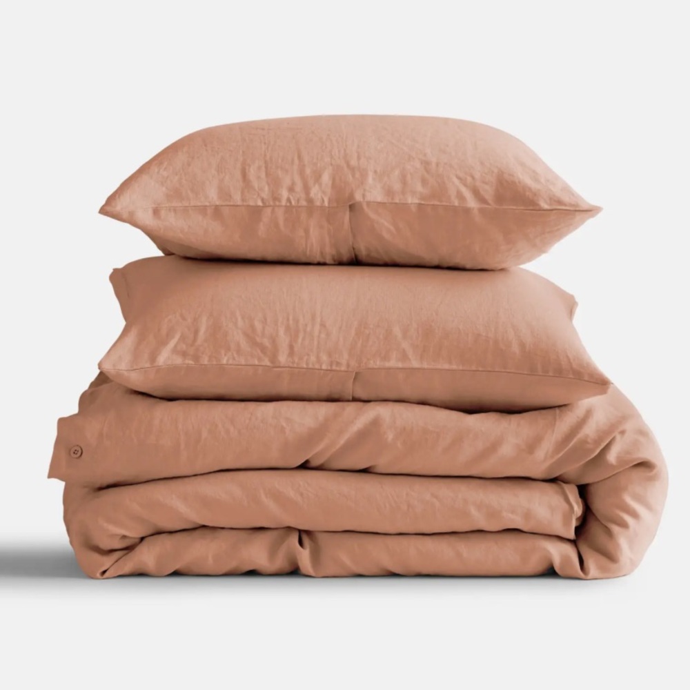 Quince European Linen Duvet Cover Set